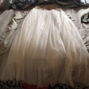 Long Tutu skirt